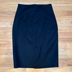 Banana Republic | Women's Size 6 | Black | Tube Skirt | Mid-Calf